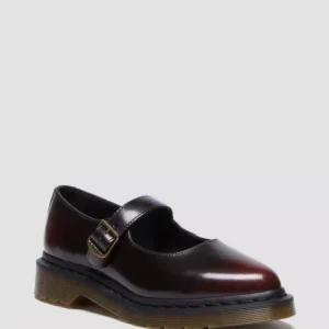 Elphie Cherry Red Mary Jane Shoes