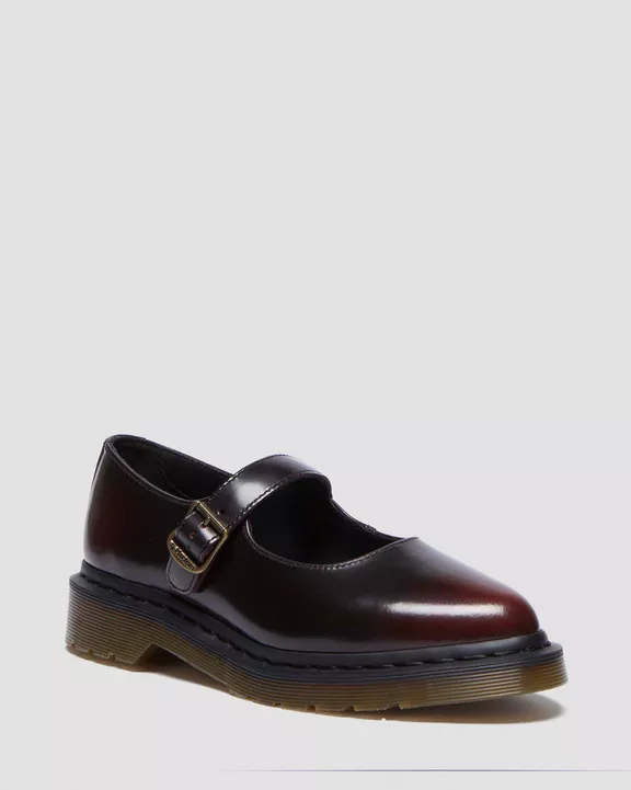 Elphie Cherry Red Mary Jane Shoes