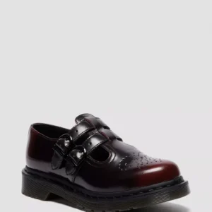 Women’s Crazy Horse Leather Mary Jane Shoes
